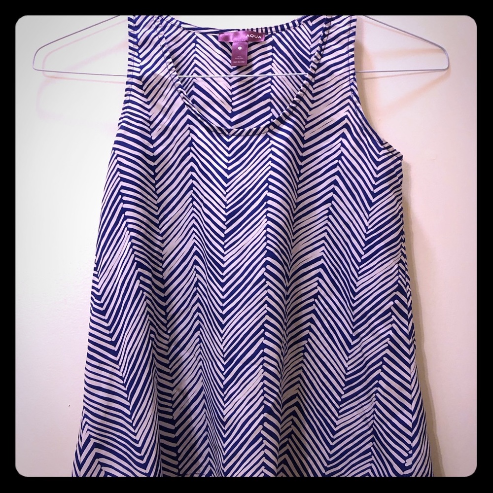 Silky V design Tank top Blouse size L